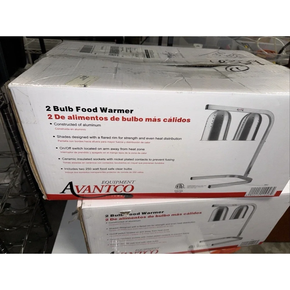 avantco equipment 2‎ Bulb Food Warner 250w